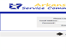 Tablet Screenshot of cia.arkansas.myservicelog.org